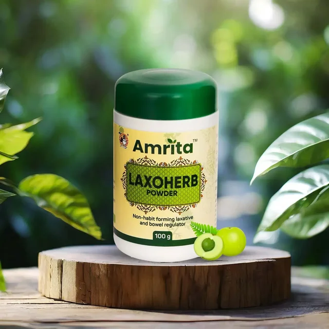 AMRITA DRUGS Laxoherb Powder - Amrita - 100Gm