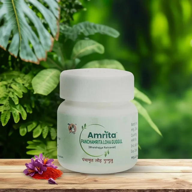 AMRITA DRUGS Panchamrita Loha Guggul - Amrita - 60 Tablet