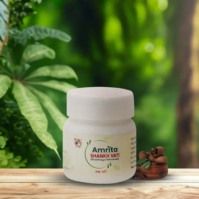AMRITA DRUGS Shankh Vati - Amrita - 60 Tablet