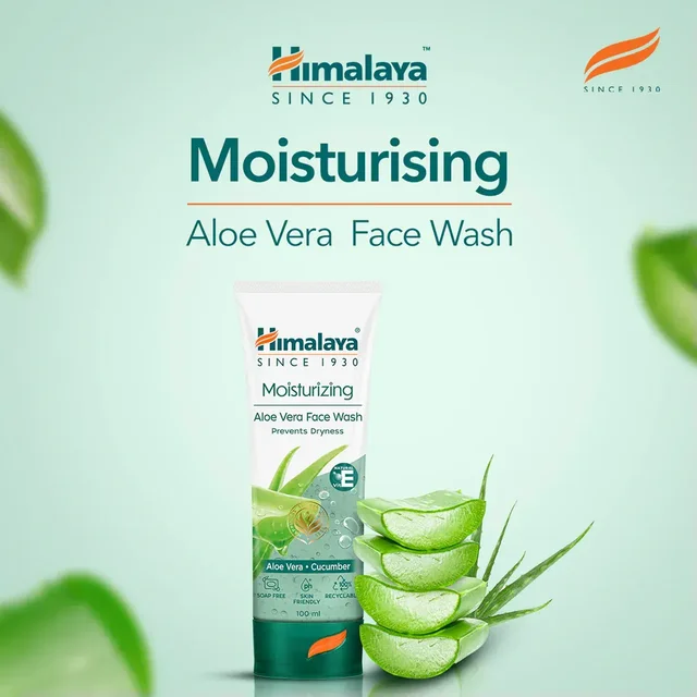 HIMALAYA PHARMACY Moisturizing Aloevera Face Wash - Himalaya - 200ml