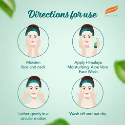 HIMALAYA PHARMACY Moisturizing Aloevera Face Wash - Himalaya - 200ml
