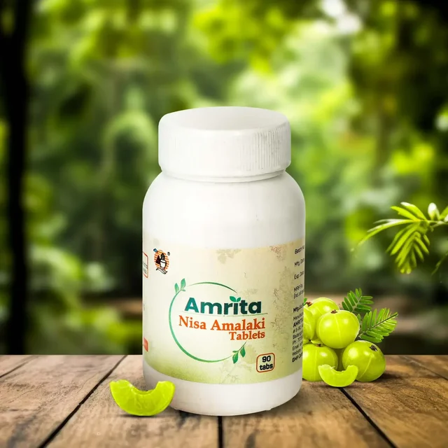 AMRITA DRUGS Nisa Amalaki Tablet - Amrita - 90 Tablet
