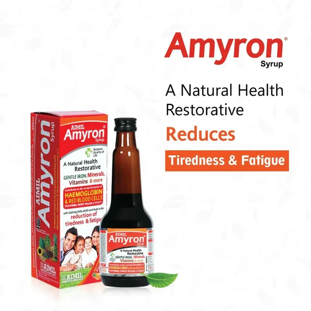 AIMIL PHARMACEUTICAL Amyron Syrup - Aimil - 200Ml