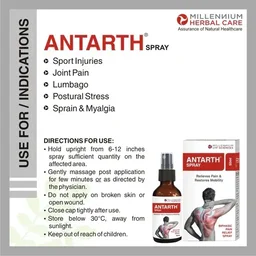 MILLENNIUM HERBALS Antarth Spray - Millennium - 50ml
