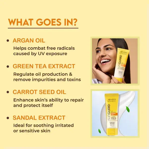 JOVEES HERBAL CARE Sun Guard Lotion SPF 60 PA+++ - Jovees - 100ml