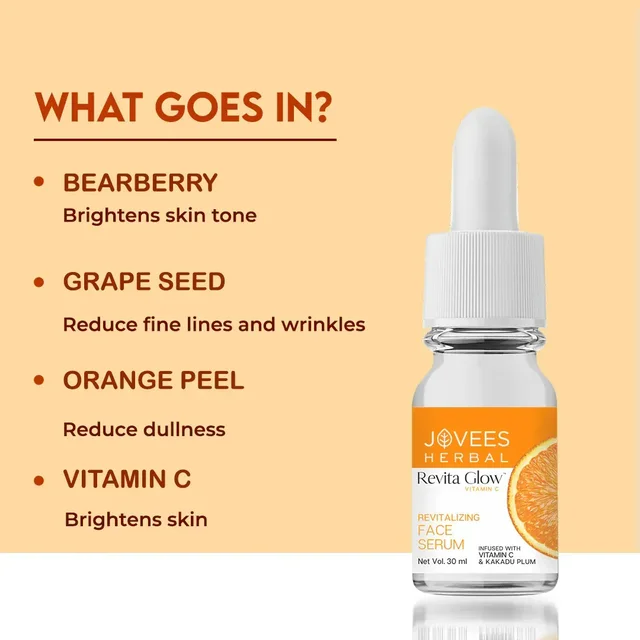 JOVEES HERBAL CARE Revita Glow Vitamin C Face Serum - Jovees - 30ml