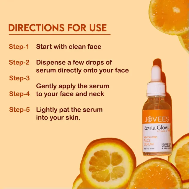 JOVEES HERBAL CARE Revita Glow Vitamin C Face Serum - Jovees - 30ml