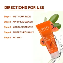 JOVEES HERBAL CARE Papaya Face Wash - Jovees - 120ml