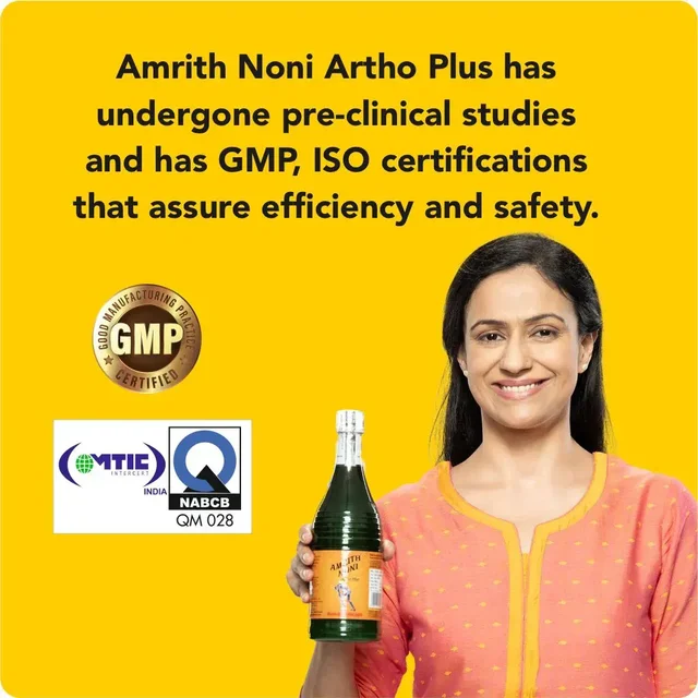 MS.VAL YOU PRODUCTS Amrith Noni Artho Plus Syrup - Ms. Val You Product - 750Ml