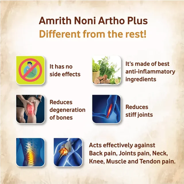 MS.VAL YOU PRODUCTS Amrith Noni Artho Plus Syrup - Ms. Val You Product - 750Ml