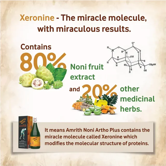 MS.VAL YOU PRODUCTS Amrith Noni Artho Plus Syrup - Ms. Val You Product - 750Ml