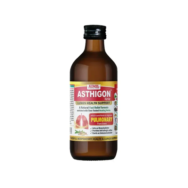 AIMIL PHARMACEUTICAL Asthigon Syrup - Aimil - 200Ml