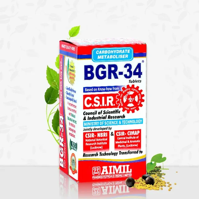 Bgr-34 Tablets - Aimil - 100 Tablet