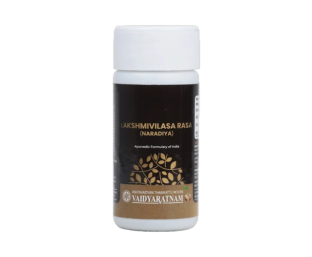 VAIDYARATHNAM Lakshmivilasa Rasa - Vaidyaratnam - 30 Tablets