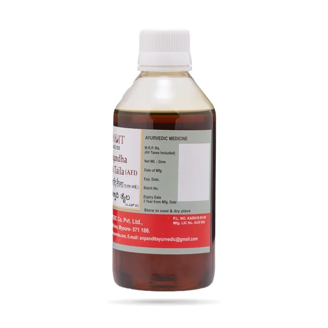 S.N.PANDIT Balashwaganda Lakshadi Taila - S.N.Pandit - 100ml