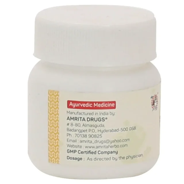 AMRITA DRUGS Brahmi Vati - Amrita - 60 Tablet