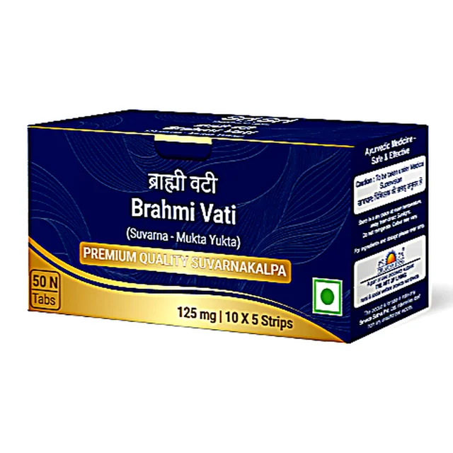 Sri Sri Tattva Brahmi Vati Suvarnakalpa Gold - Sri Sri - 50 Tab
