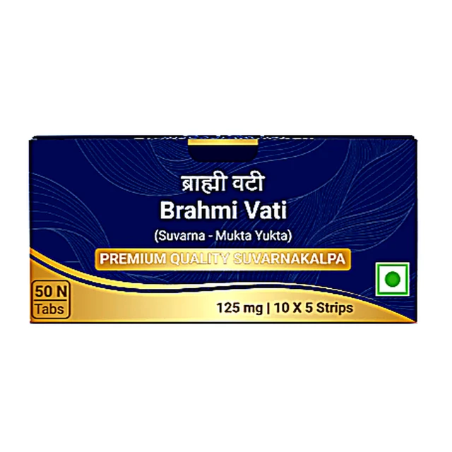 Sri Sri Tattva Brahmi Vati Suvarnakalpa Gold - Sri Sri - 10 Tab