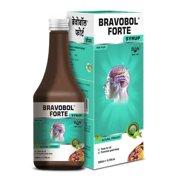 BAN LABS Bravobol Forte Syrup - Banlab - 200ml