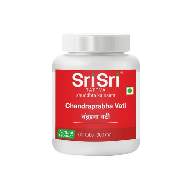 SRI SRI AYURVEDA Chandraprabha Vati - Sri Sri - 60 Tablets