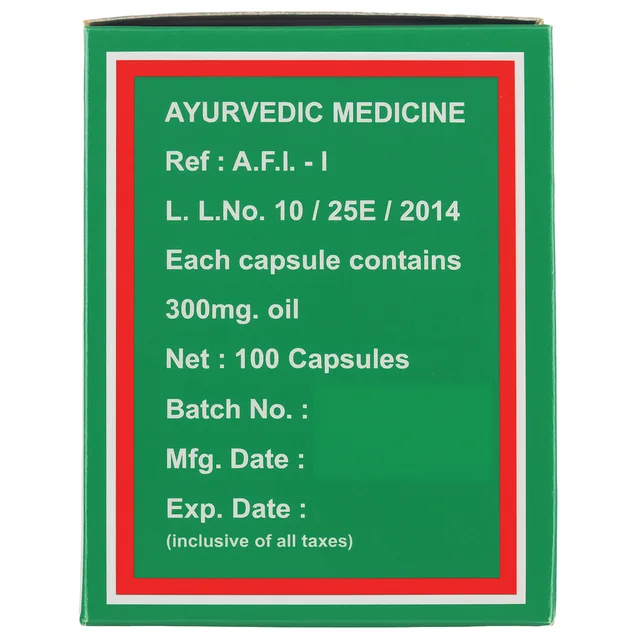 SWADESHI Dhanvantari Thaila Capsule101 - Swadeshi - 100Capsule