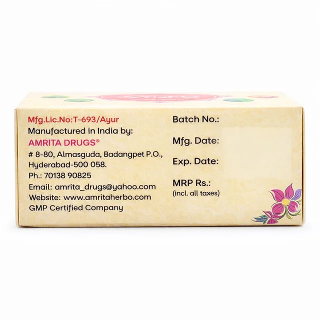 AMRITA DRUGS Wright Herbal Soap - Amrita - 75Gm
