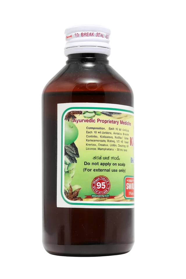 Swadeshi Ayurveda Kanaka Taila | Herbal Oil | 200ml - 200ml