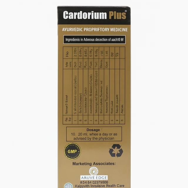 ALAKANANDA HERBALS Cardorium Plus Syrup - Alakanada - 300Ml