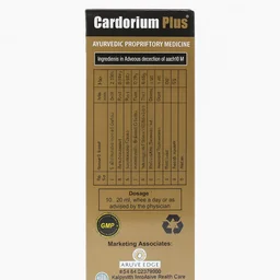 ALAKANANDA HERBALS Cardorium Plus Syrup - Alakanada - 300Ml