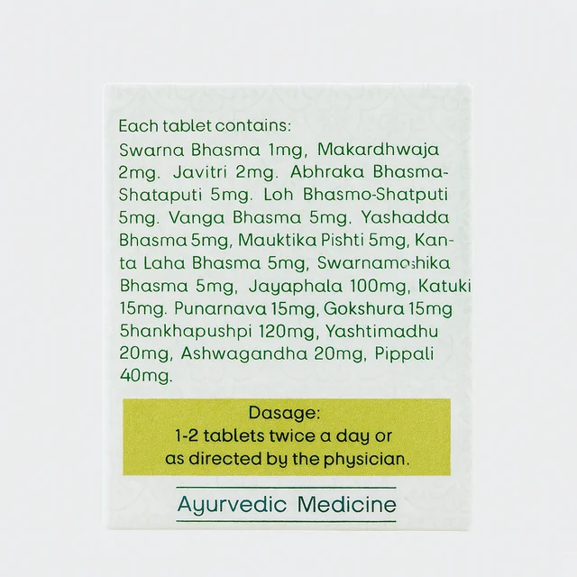 AMRITA DRUGS Amrita Kaya Kalpa Tablet - Amrita - 30 Tablet