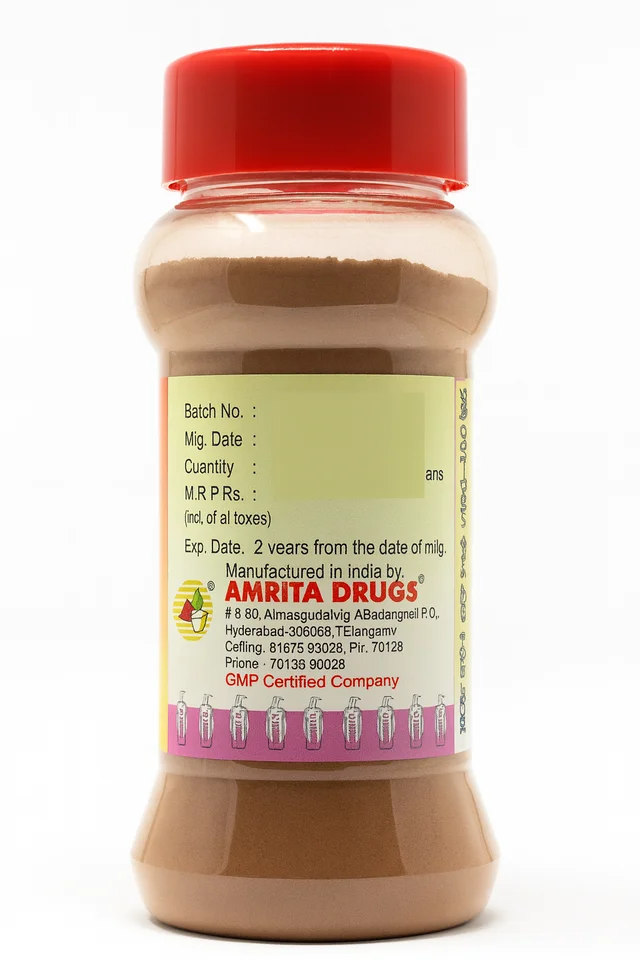 AMRITA DRUGS Dentone Powder - Amrita - 75Gm