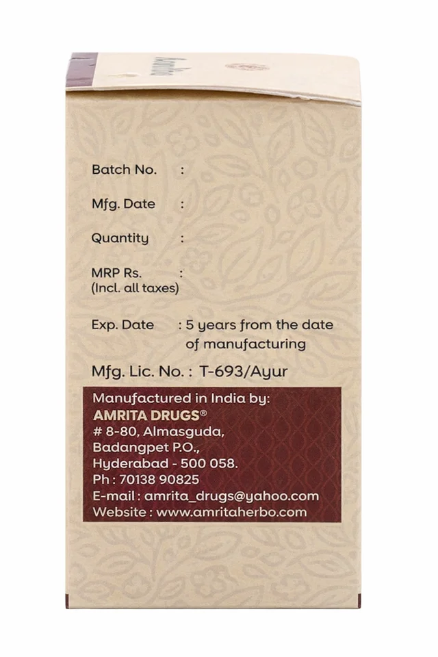Amrita Swarna Malini Vasant Tablet | Ayurvedic Medicine - 10 Tab