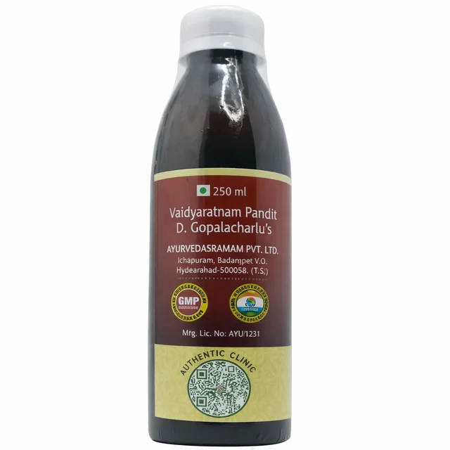 AYURVEDASRAMAM PVT LTD Aruna Syrup - Ayurvedasramam - 200Ml
