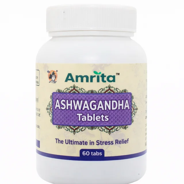 Amrita Ashwagandha Herbal Tablets - 60Tab