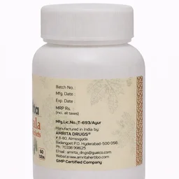 Amrita Triphala Tablets Ayurvedic - 60 Tab