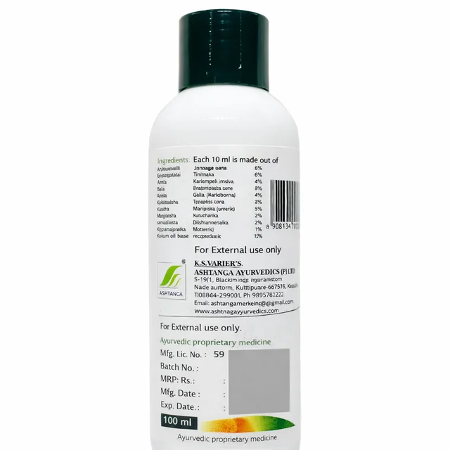 Ashtanga Ayurvedics Kesya Ayurvedic Hair Oil | Ashtanga Ayurvedics - 200ml