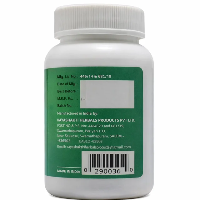 KAYASHAKTHI HERBAL K Septonorm Tablets - Kayashakti - 60Tab