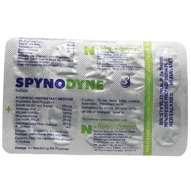 NEON NATURALS Spynodyne Tablet - Neon Naturals - 100Tablet