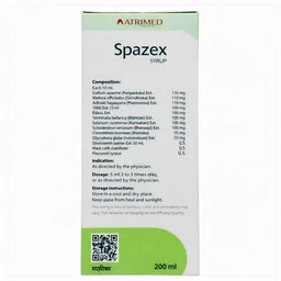ATRIMED PHARMACEUTIC Spazex Syrup -ATRIMED - 200ml