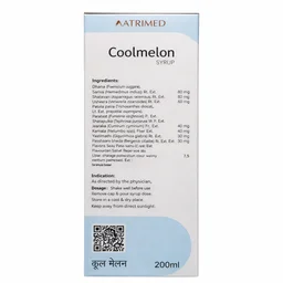 ATRIMED PHARMACEUTIC Coolmelon Syrup -ATRIMED - 200ml