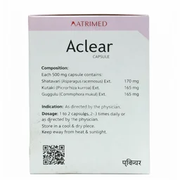 ATRIMED PHARMACEUTIC Aclear Capsule-ATRIMED - 100 Caps