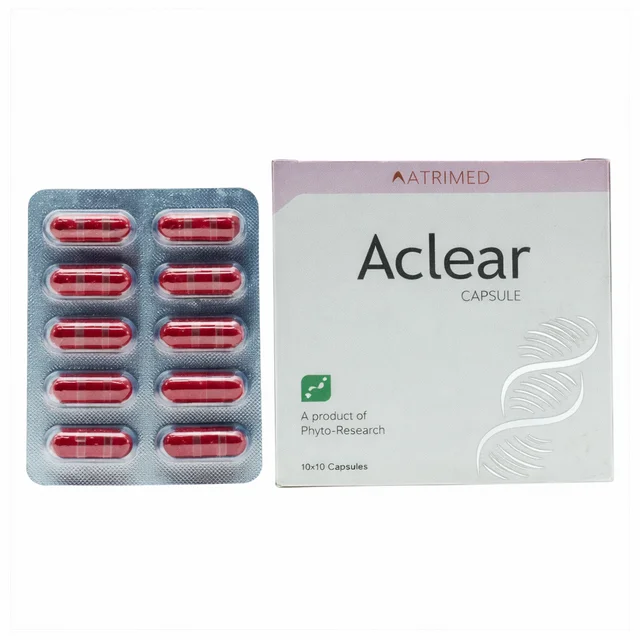 ATRIMED PHARMACEUTIC Aclear Capsule-ATRIMED - 100 Caps