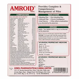 AIMIL PHARMACEUTICAL Amroid Tablets - Aimil - 30 Tablet