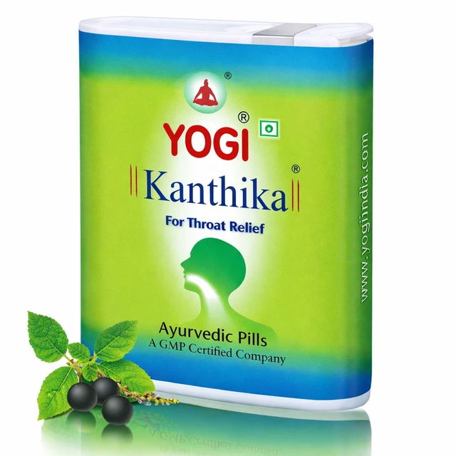 Kanthika Throat Relief Pills - Yogi - 70 Tablets