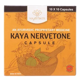 Kayashakthi Herbal Products Kaya Nervetone Tabet -Kayashakthi - 100Tab