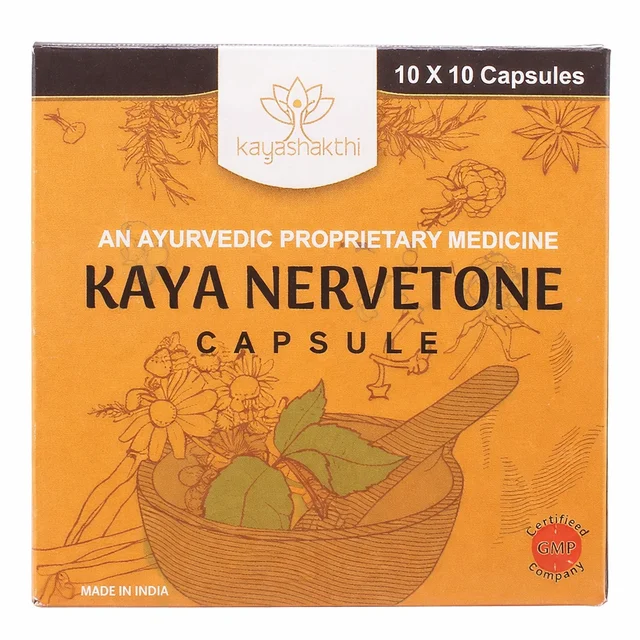 Kayashakthi Herbal Products Kaya Nervetone Tabet -Kayashakthi - 100Tab