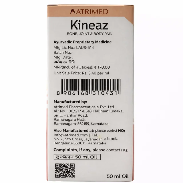 ATRIMED Kineaz Oil -ATRIMED - 60ml