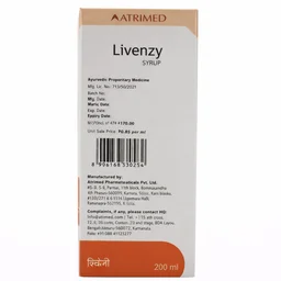 ATRIMED PHARMACEUTIC Livenzy Syrup-ATRIMED - 200ml