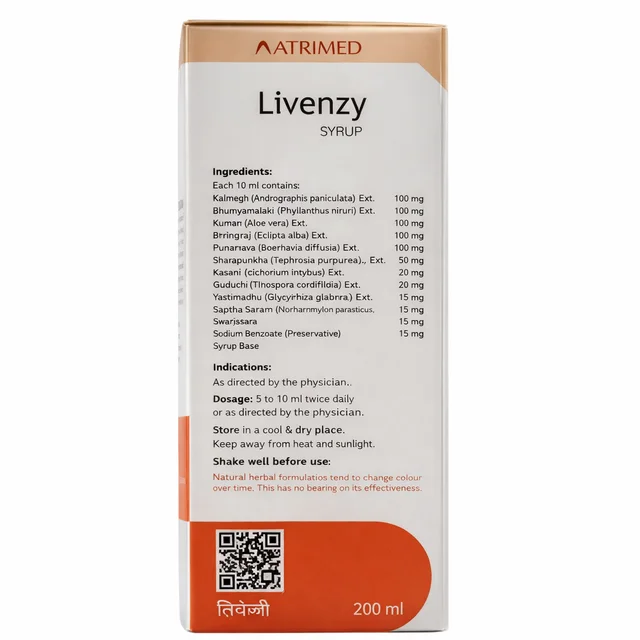 ATRIMED PHARMACEUTIC Livenzy Syrup-ATRIMED - 200ml