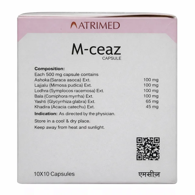 ATRIMED PHARMACEUTIC M-Ceaz Capsule-Atrimied - 100Capsule